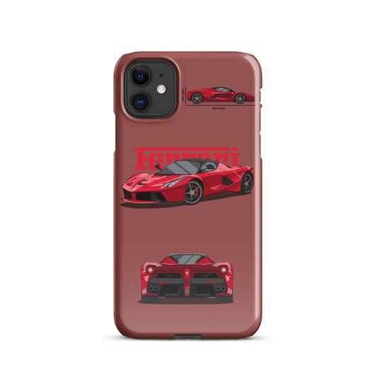 Ferrari LaFerrari Snap case for iPhone® (Garnet)