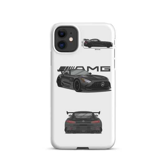 AMG GT Black Series Snap case for iPhone® (White)