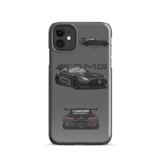 AMG GT Black Series Snap case for iPhone® (Grey)