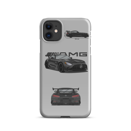 AMG GT Black Series Snap case for iPhone® (Light Grey)