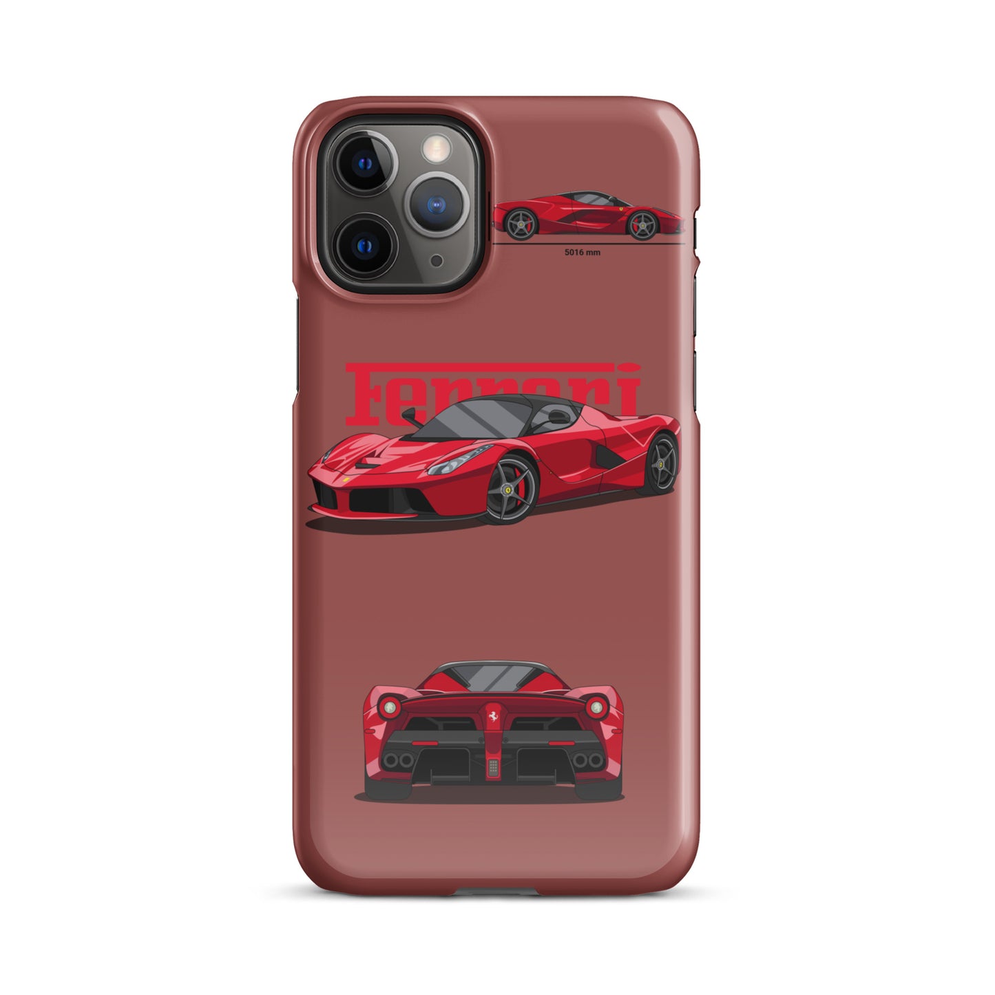 Ferrari LaFerrari Snap case for iPhone® (Garnet)