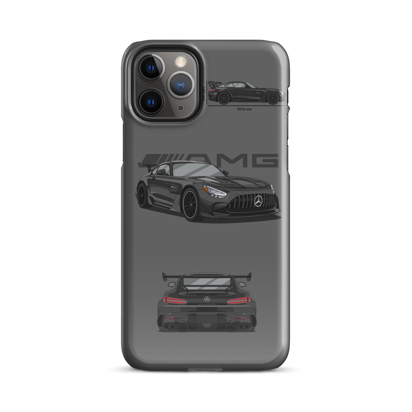 AMG GT Black Series Snap case for iPhone® (Grey)