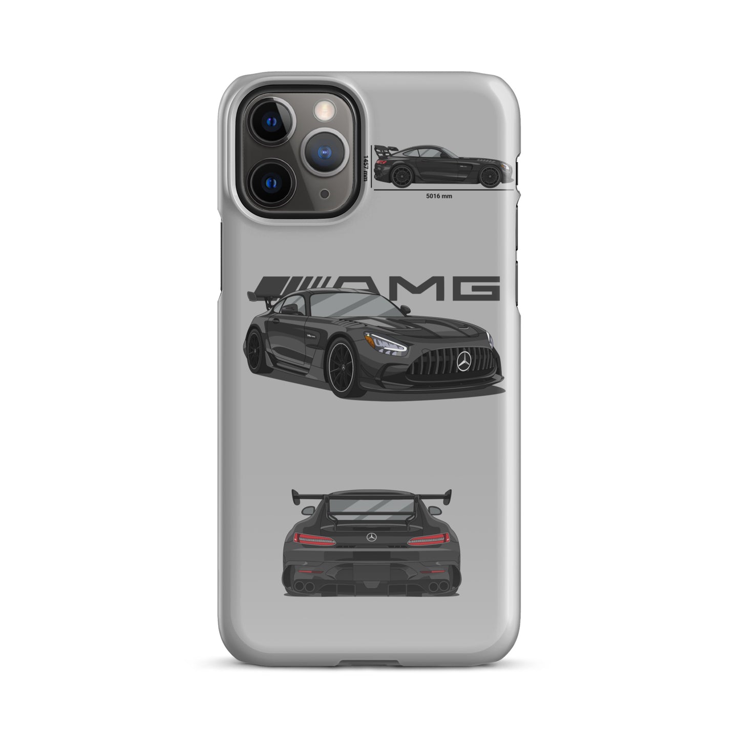 AMG GT Black Series Snap case for iPhone® (Light Grey)