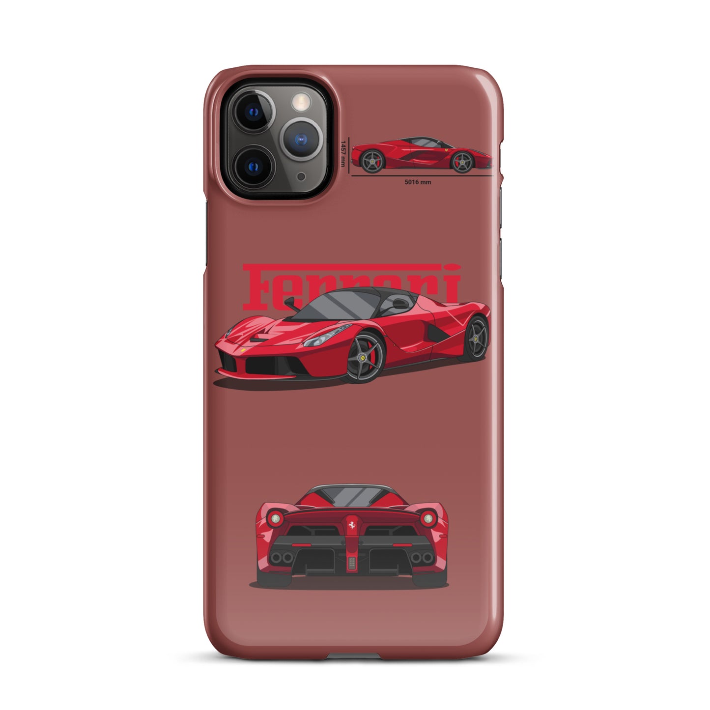 Ferrari LaFerrari Snap case for iPhone® (Garnet)