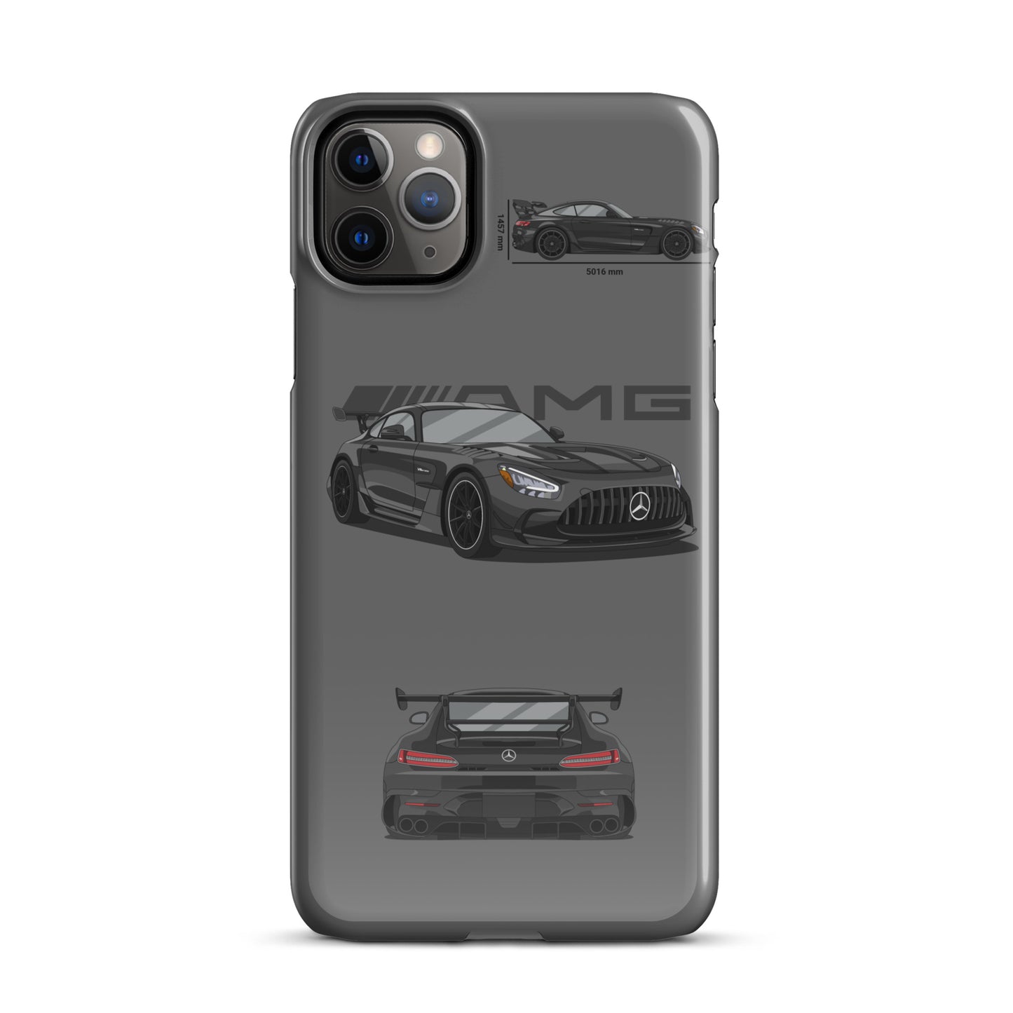 AMG GT Black Series Snap case for iPhone® (Grey)