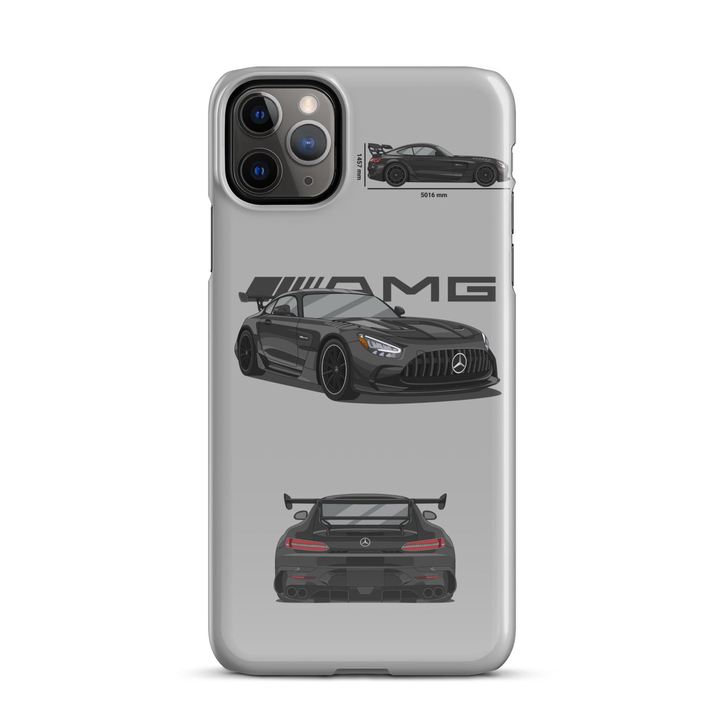 AMG GT Black Series Snap case for iPhone® (Light Grey)