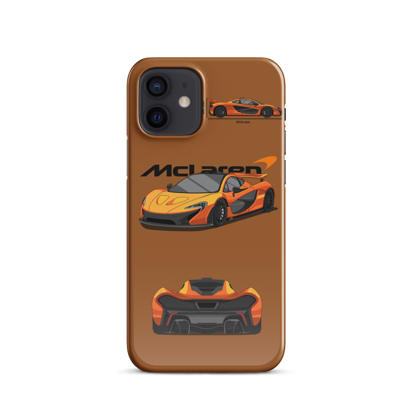 Mclaren P1 Snap case for iPhone® (Orange)