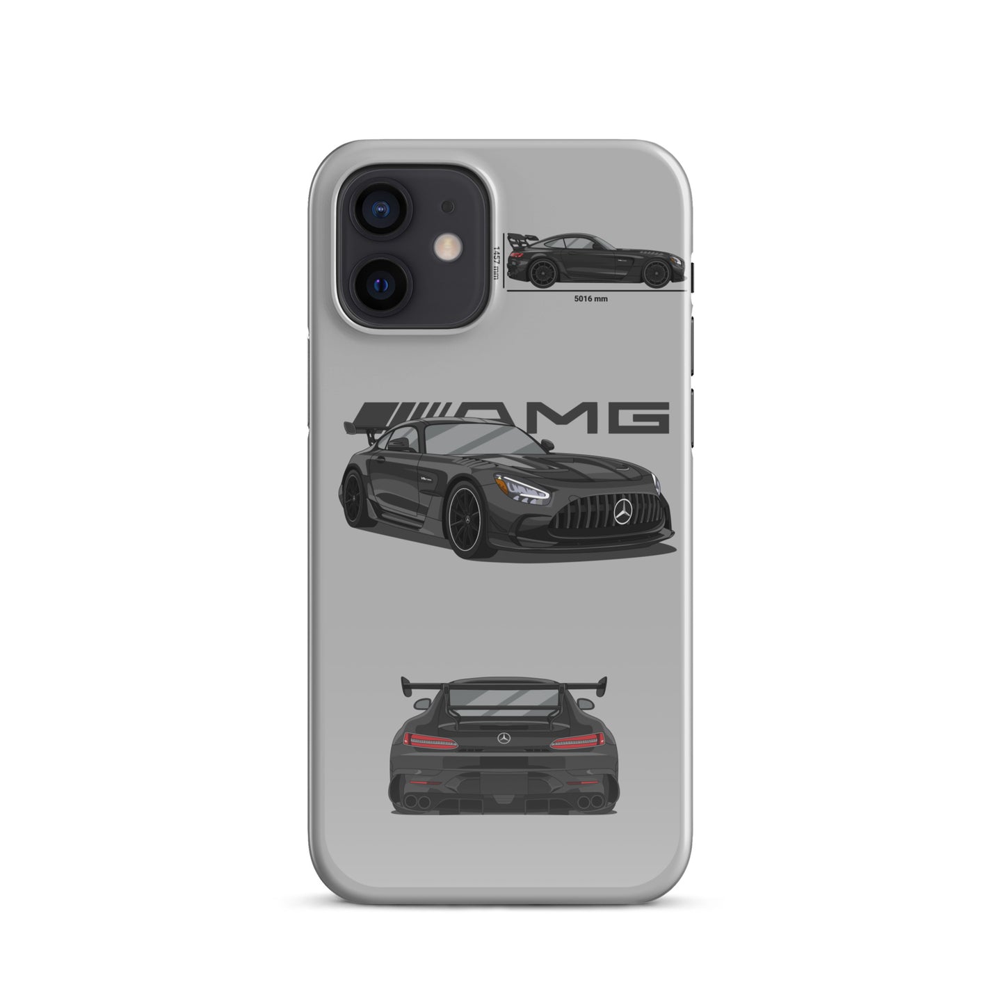 AMG GT Black Series Snap case for iPhone® (Light Grey)