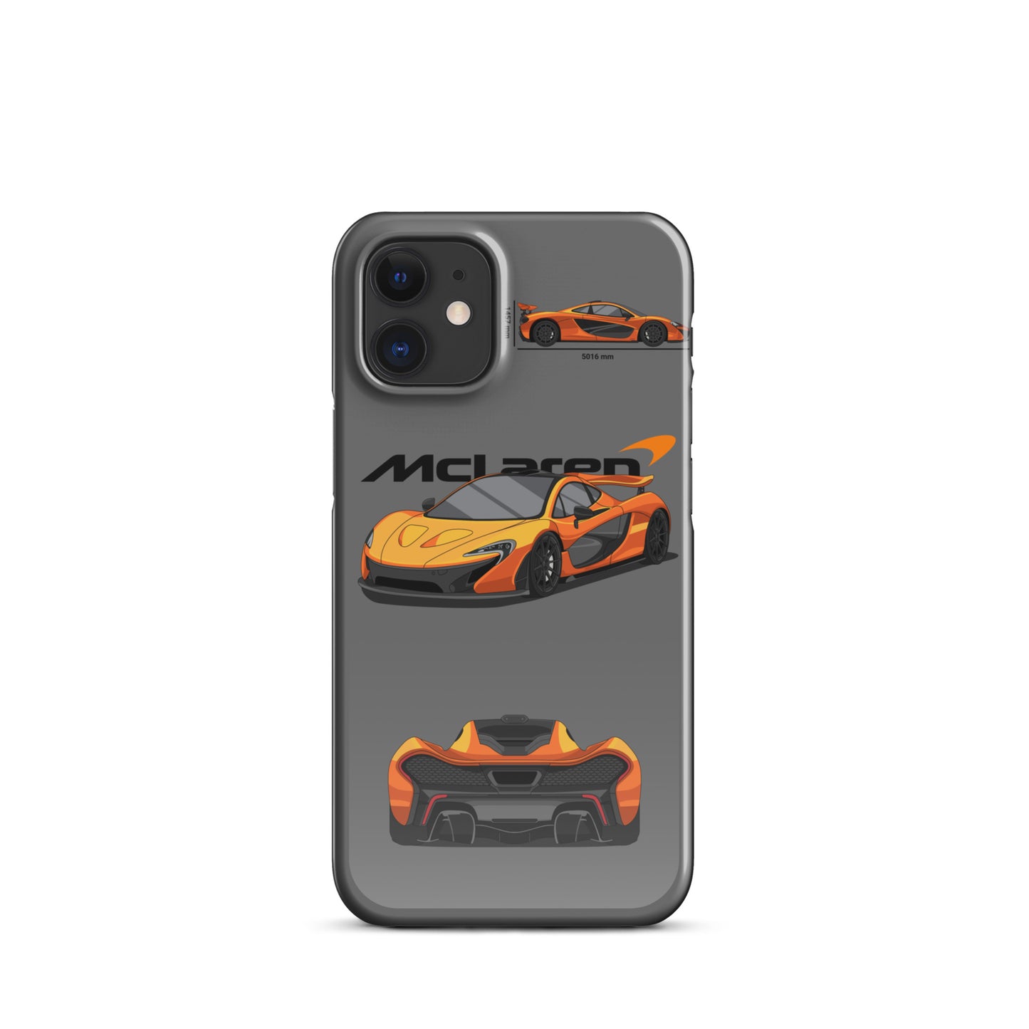 Mclaren P1 Snap case for iPhone® (Grey)