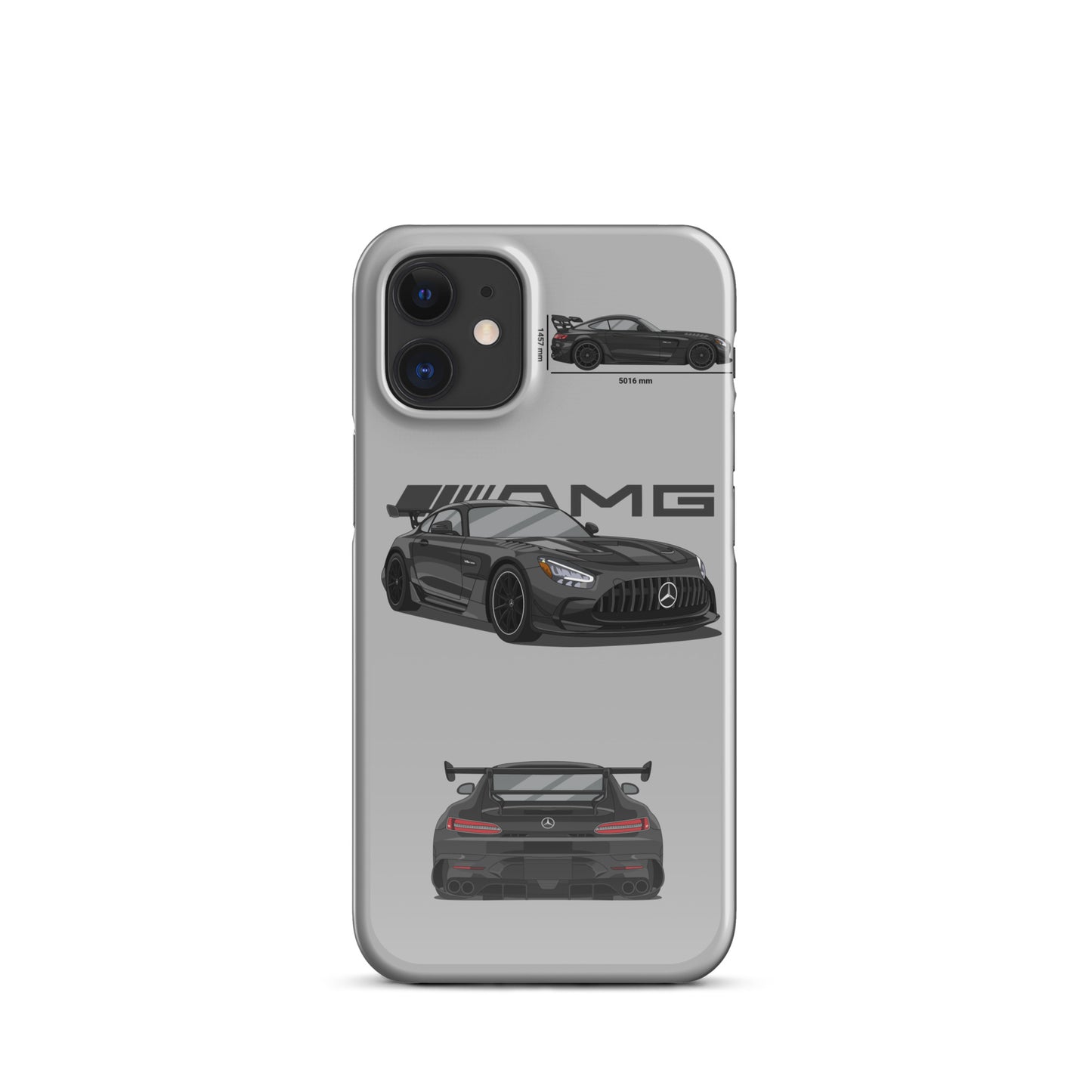 AMG GT Black Series Snap case for iPhone® (Light Grey)