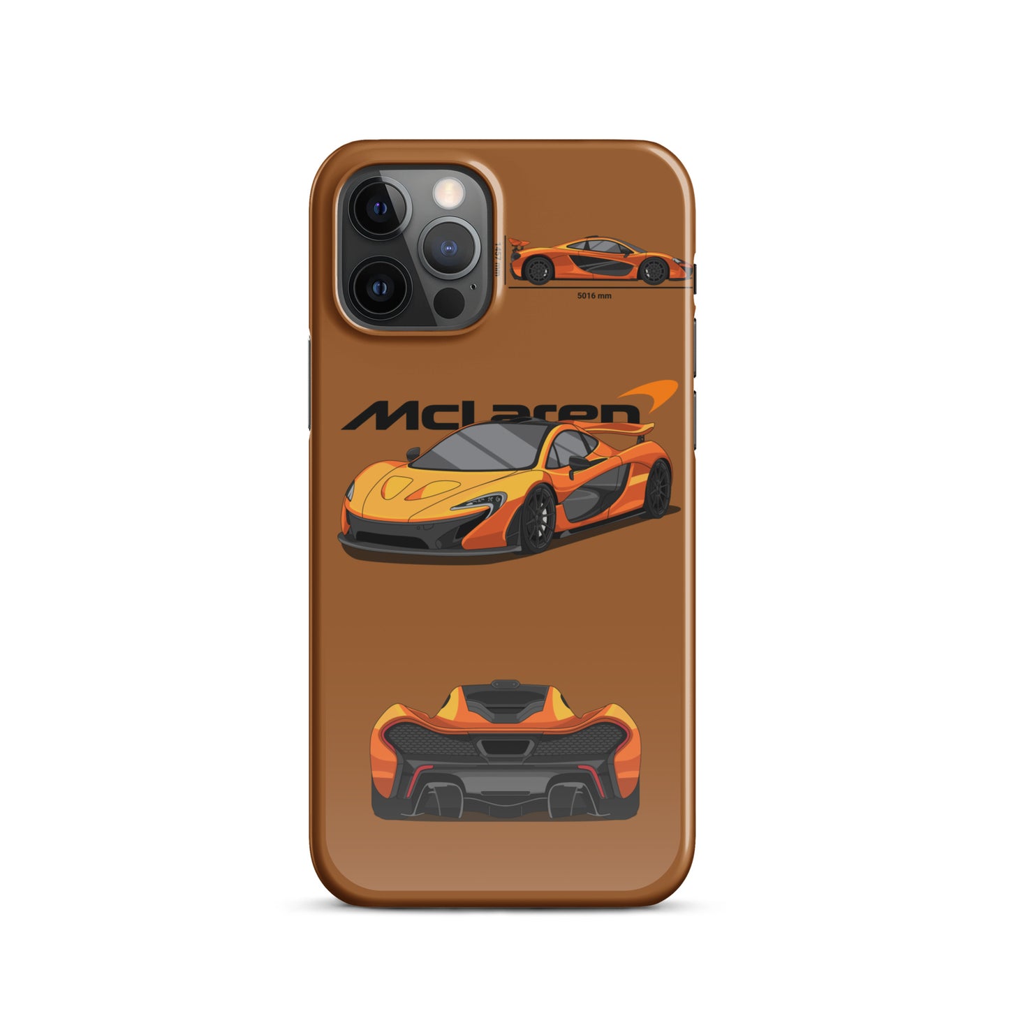 Mclaren P1 Snap case for iPhone® (Orange)