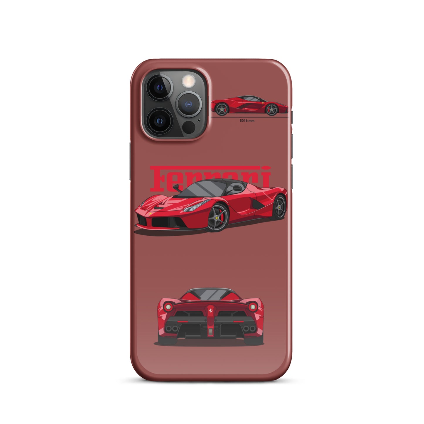 Ferrari LaFerrari Snap case for iPhone® (Garnet)