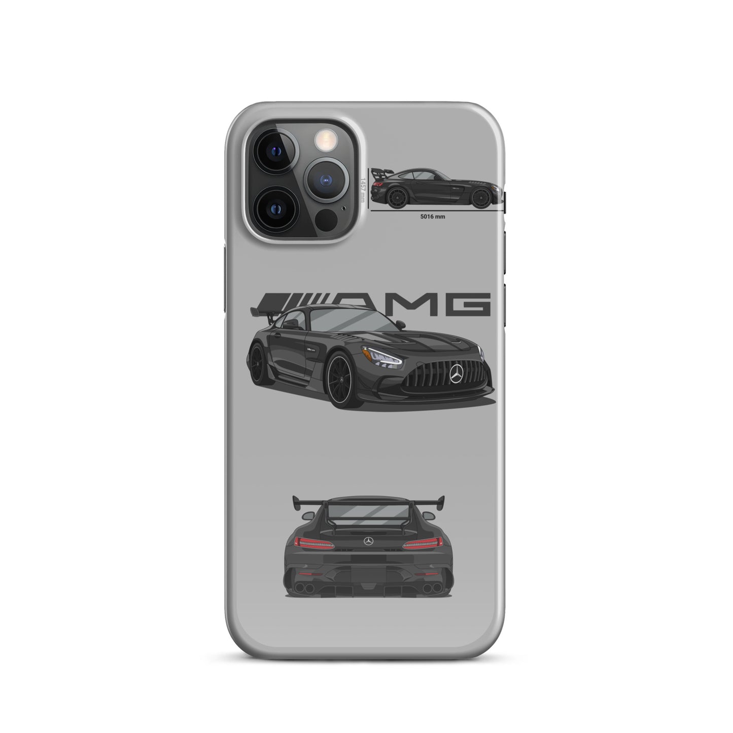 AMG GT Black Series Snap case for iPhone® (Light Grey)