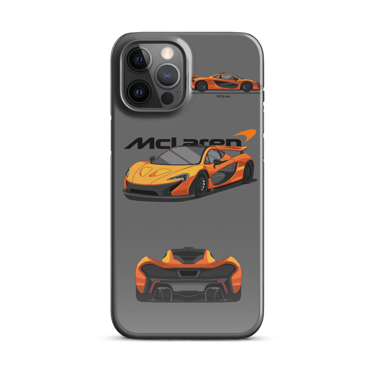 Mclaren P1 Snap case for iPhone® (Grey)