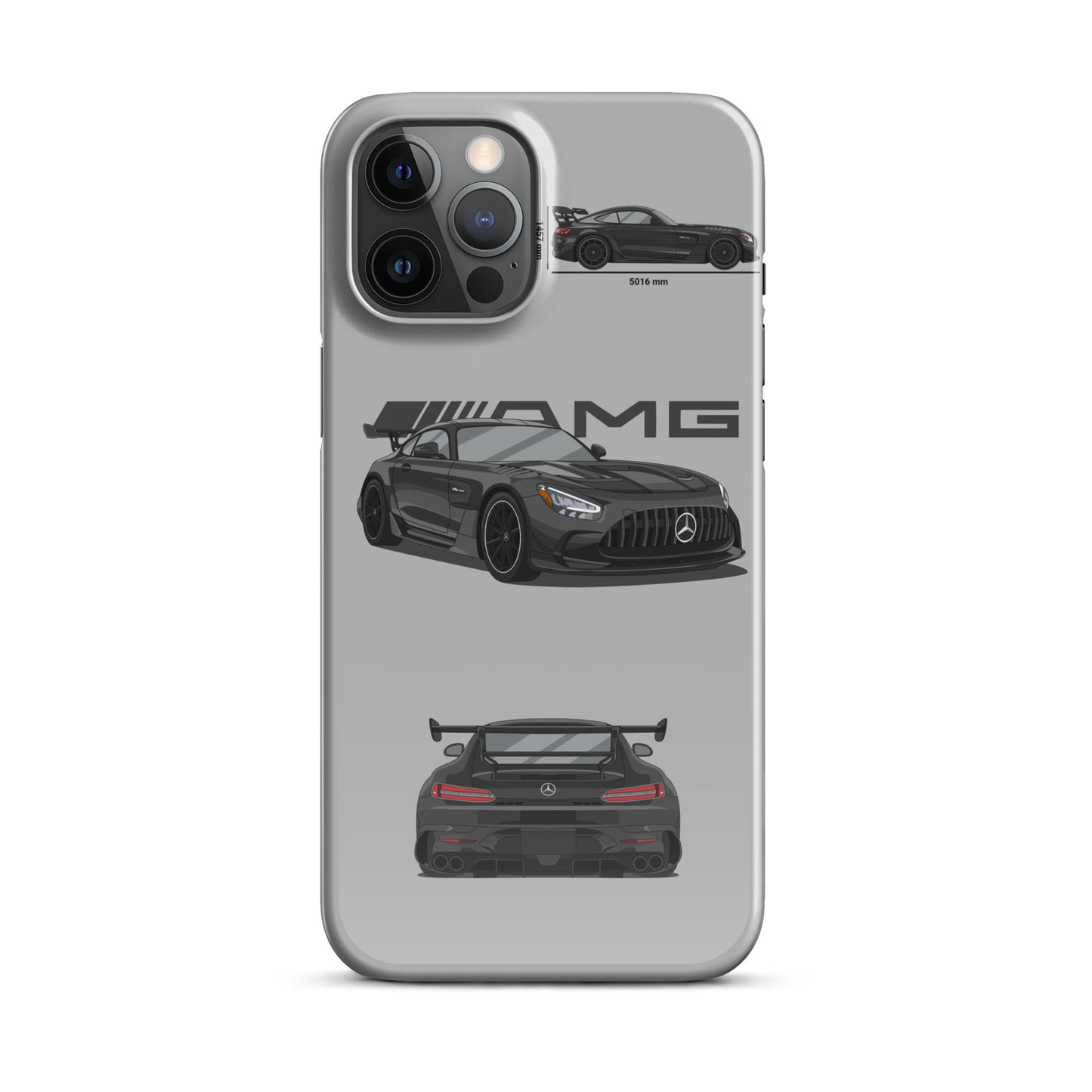 AMG GT Black Series Snap case for iPhone® (Light Grey)