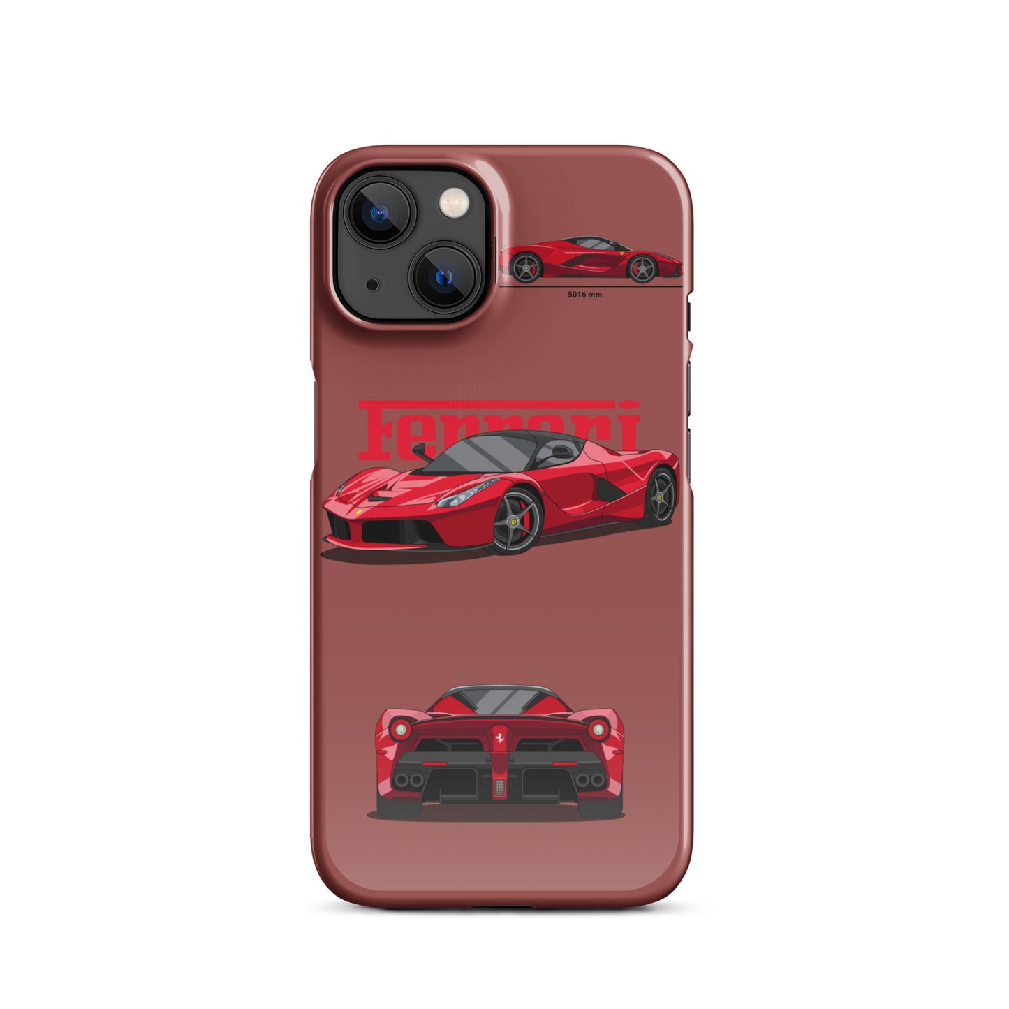 Ferrari LaFerrari Snap case for iPhone® (Garnet)