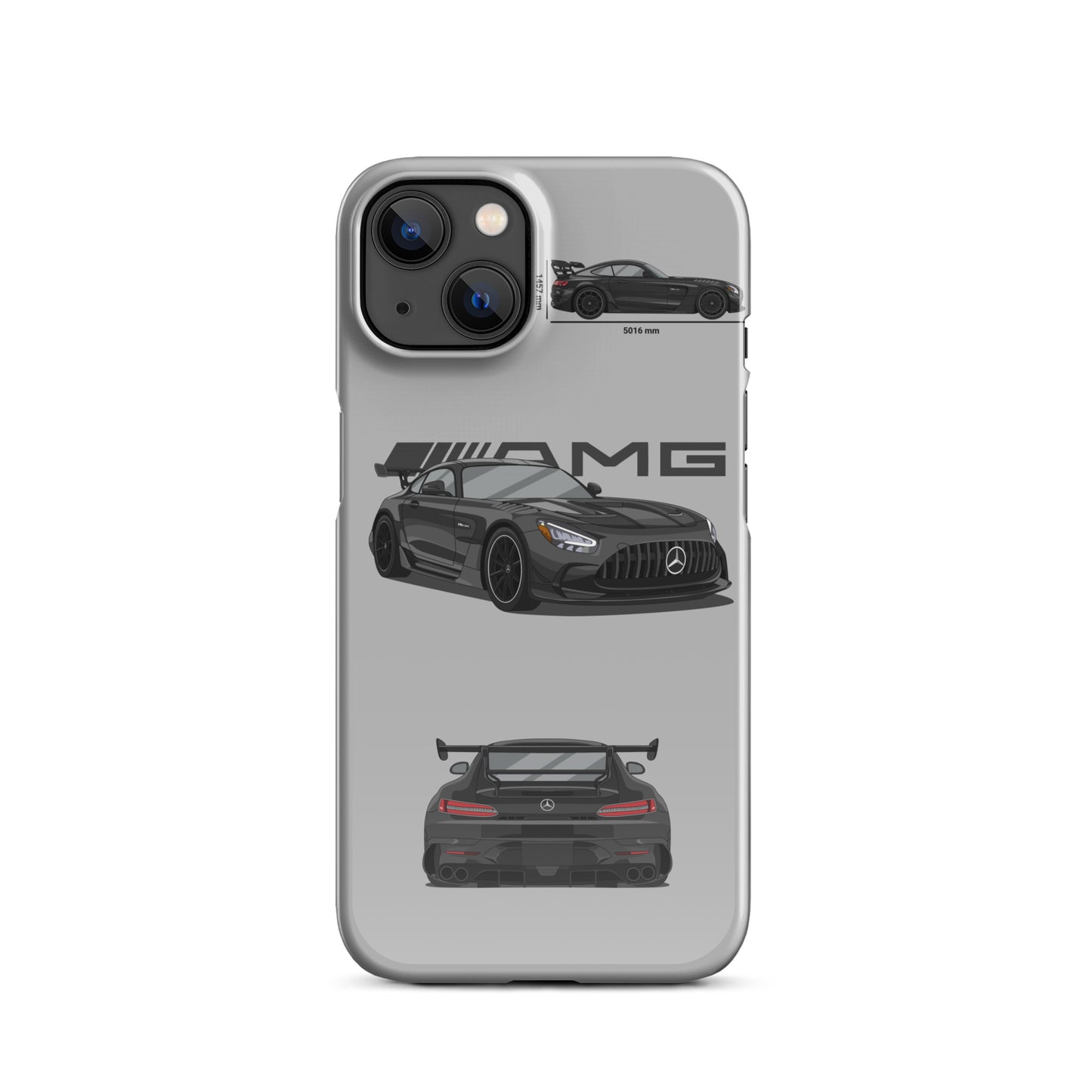 AMG GT Black Series Snap case for iPhone® (Light Grey)