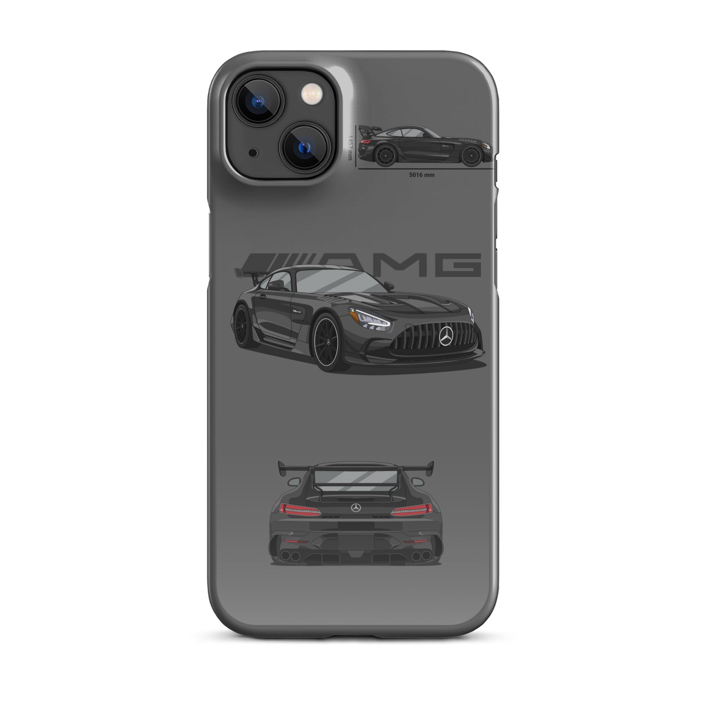 AMG GT Black Series Snap case for iPhone® (Grey)