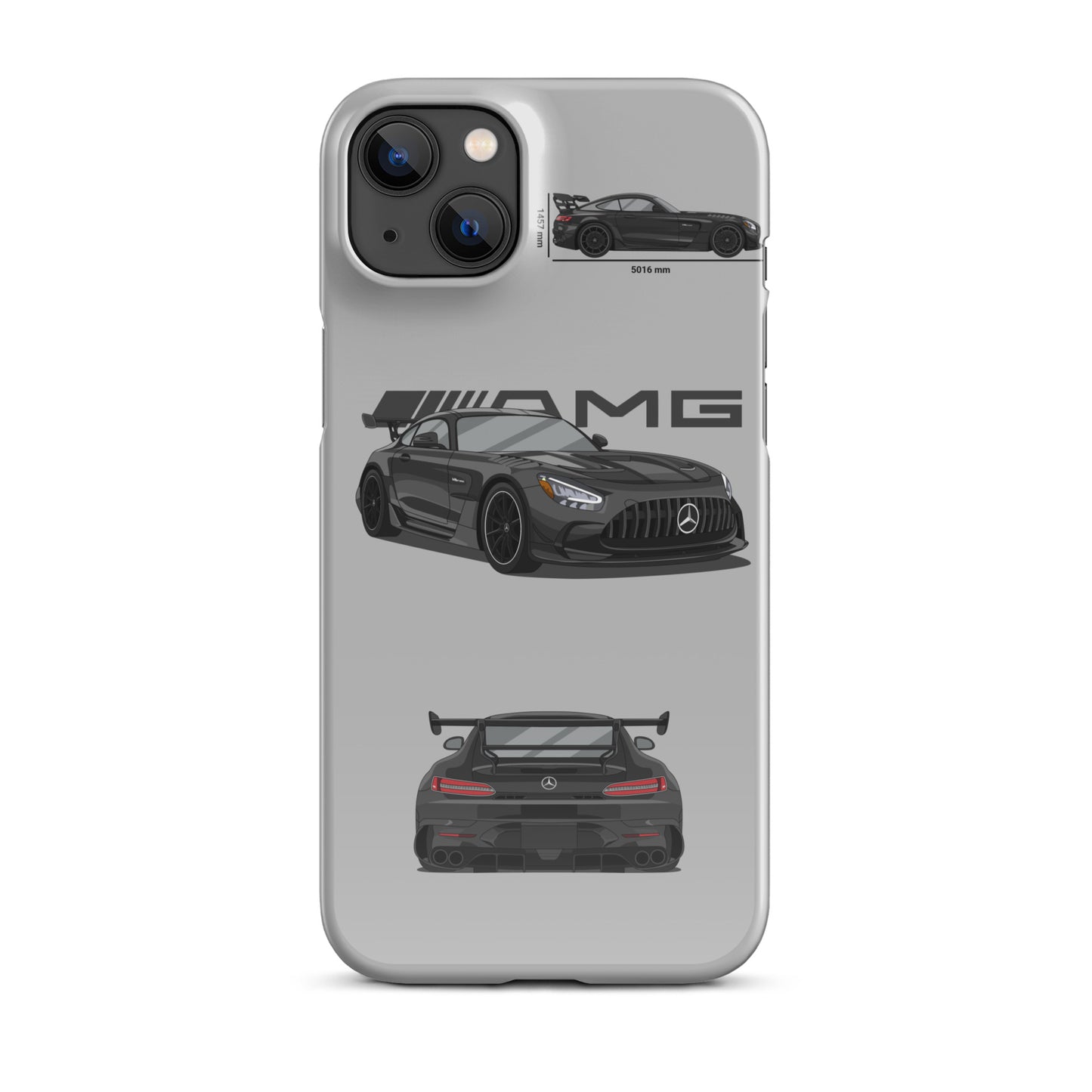 AMG GT Black Series Snap case for iPhone® (Light Grey)