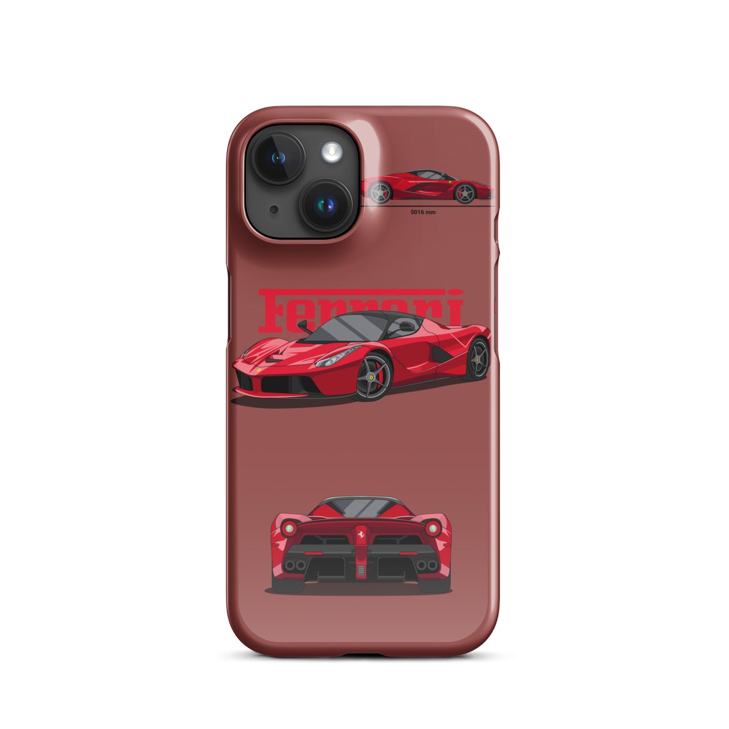 Ferrari LaFerrari Snap case for iPhone® (Garnet)