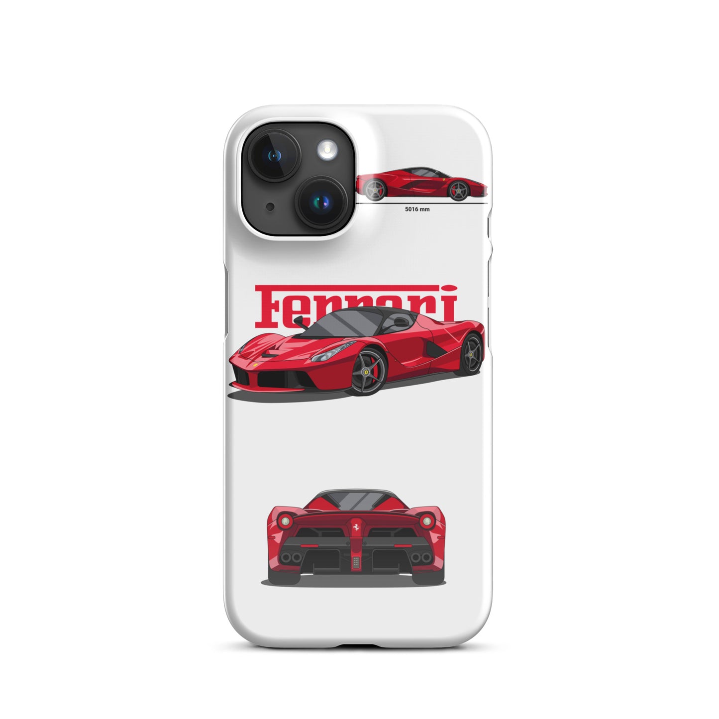 Ferrari LaFerrari Snap case for iPhone® (White)