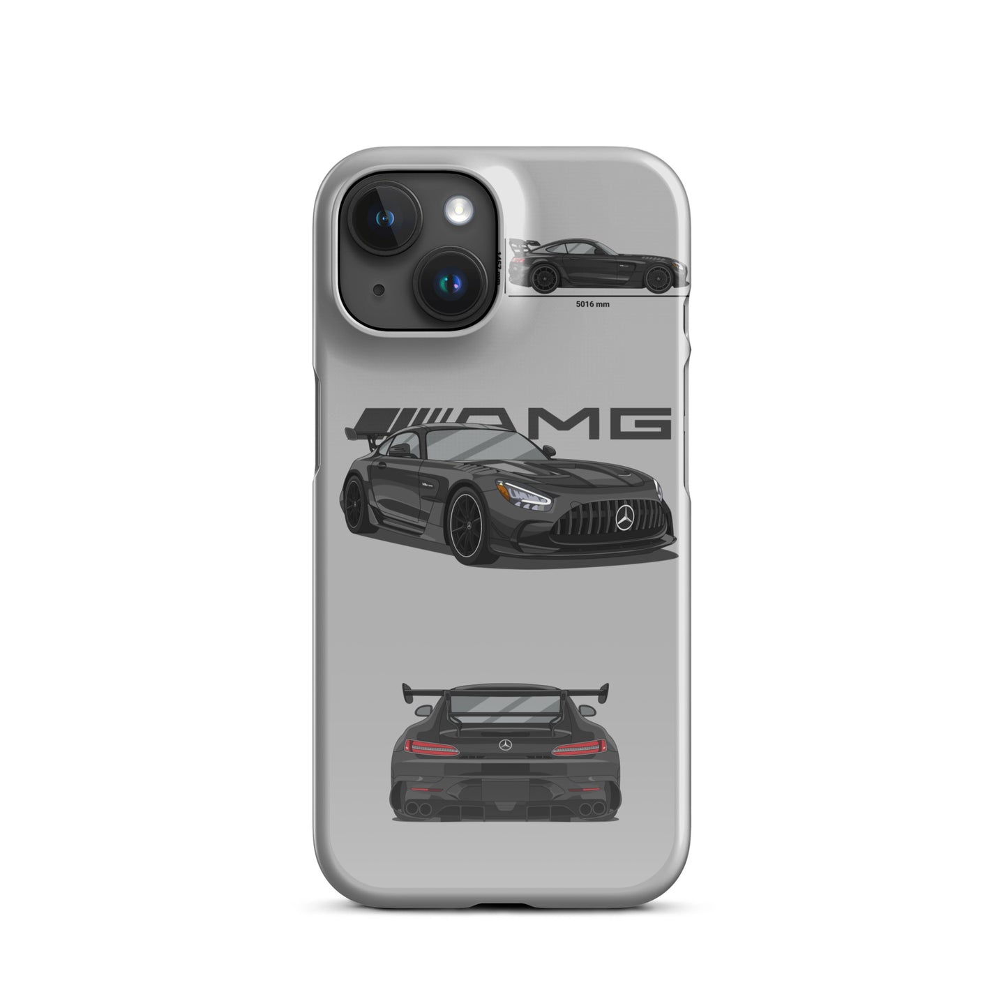 AMG GT Black Series Snap case for iPhone® (Light Grey)