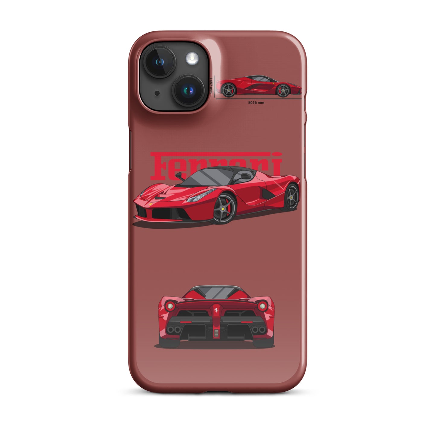 Ferrari LaFerrari Snap case for iPhone® (Garnet)