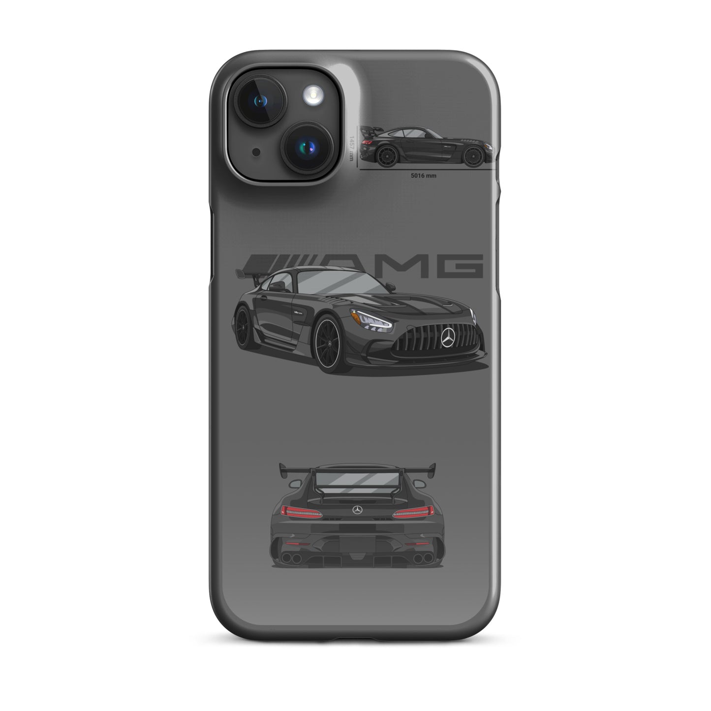 AMG GT Black Series Snap case for iPhone® (Grey)