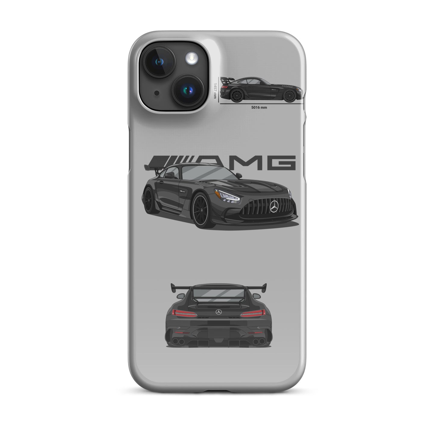 AMG GT Black Series Snap case for iPhone® (Light Grey)