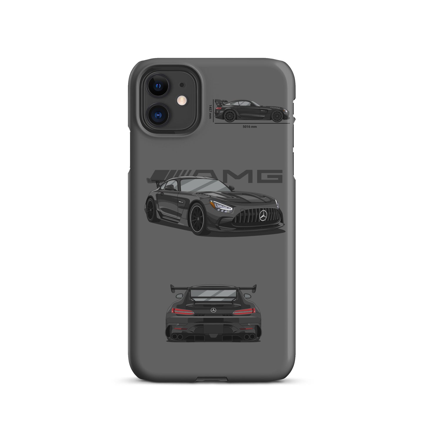 AMG GT Black Series Snap case for iPhone® (Grey)