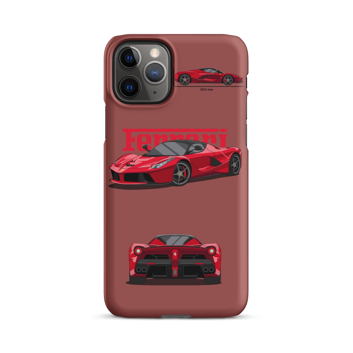 Ferrari LaFerrari Snap case for iPhone® (Garnet)