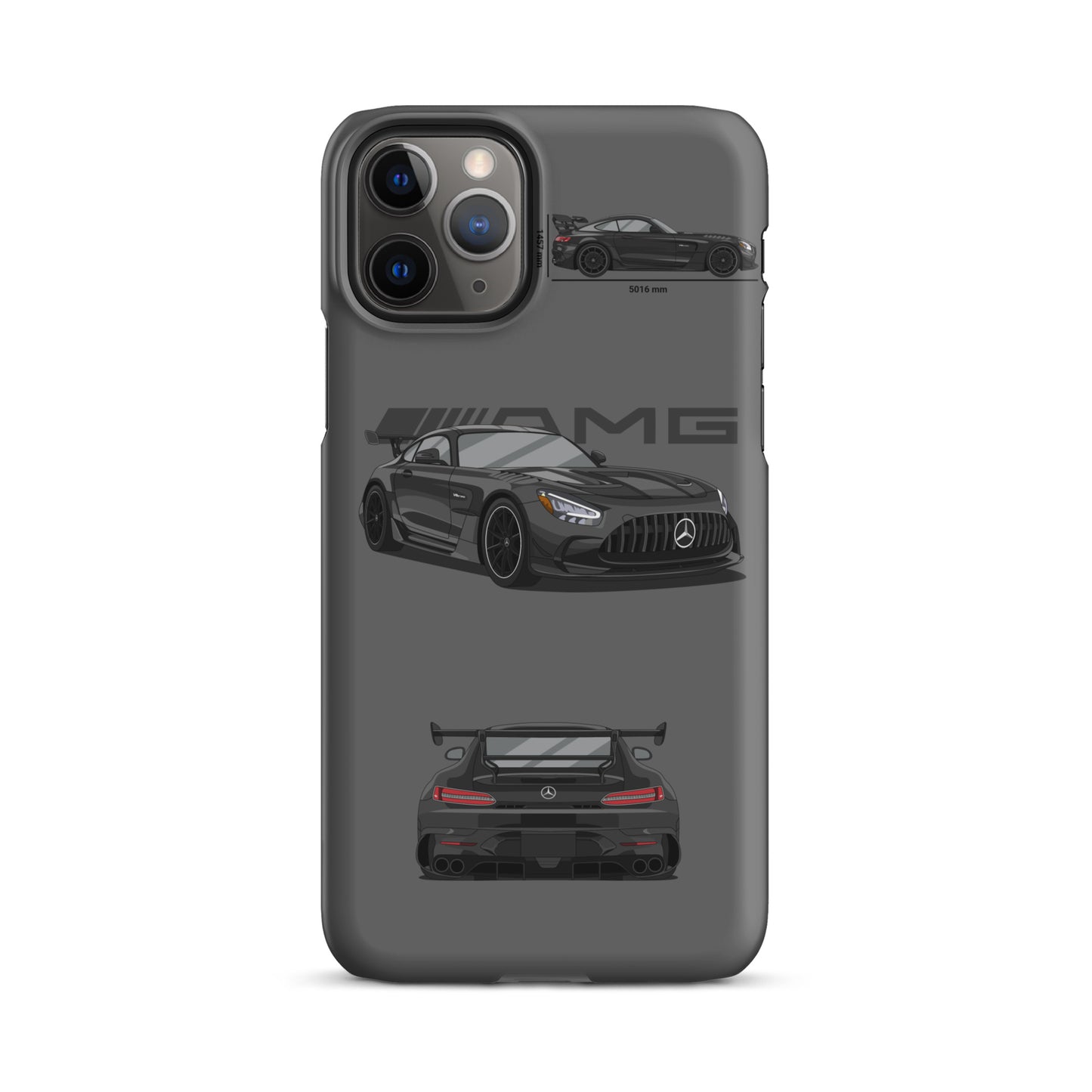 AMG GT Black Series Snap case for iPhone® (Grey)