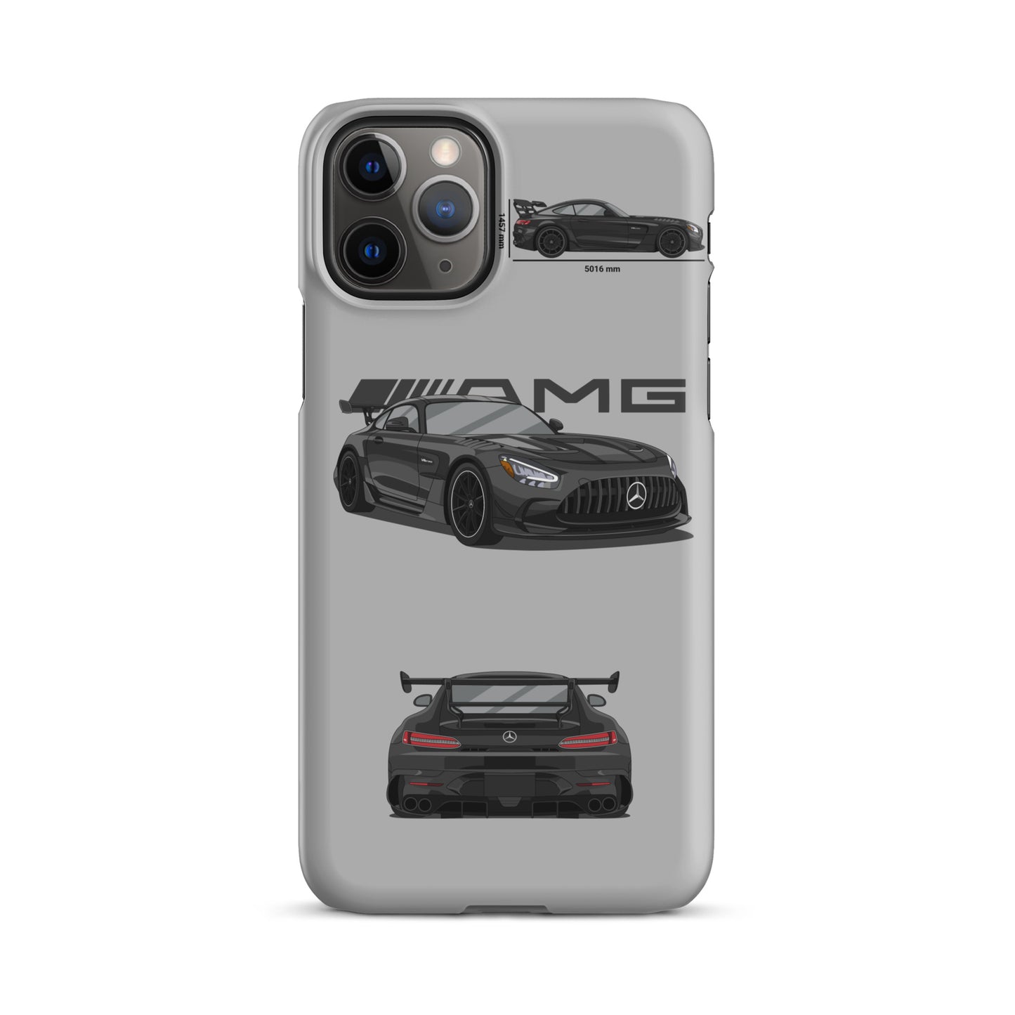 AMG GT Black Series Snap case for iPhone® (Light Grey)