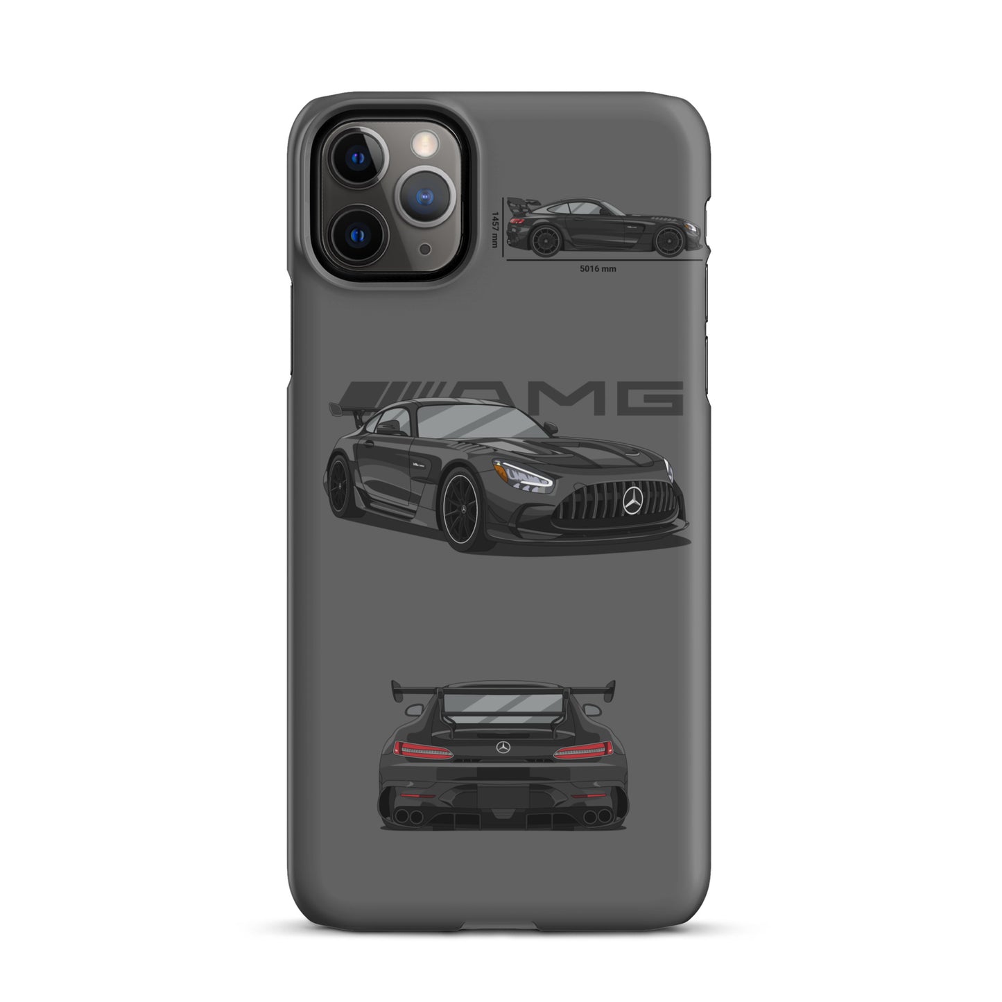 AMG GT Black Series Snap case for iPhone® (Grey)