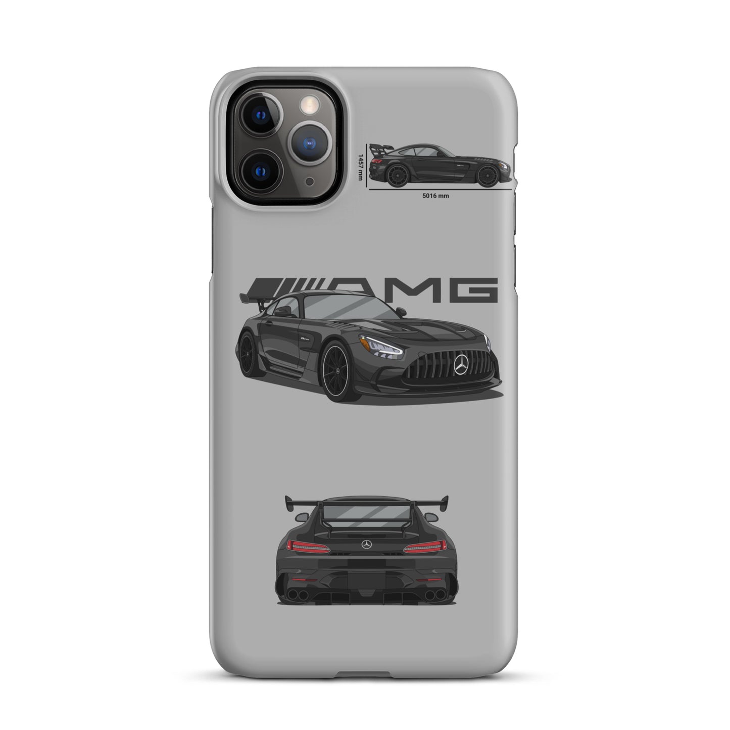 AMG GT Black Series Snap case for iPhone® (Light Grey)