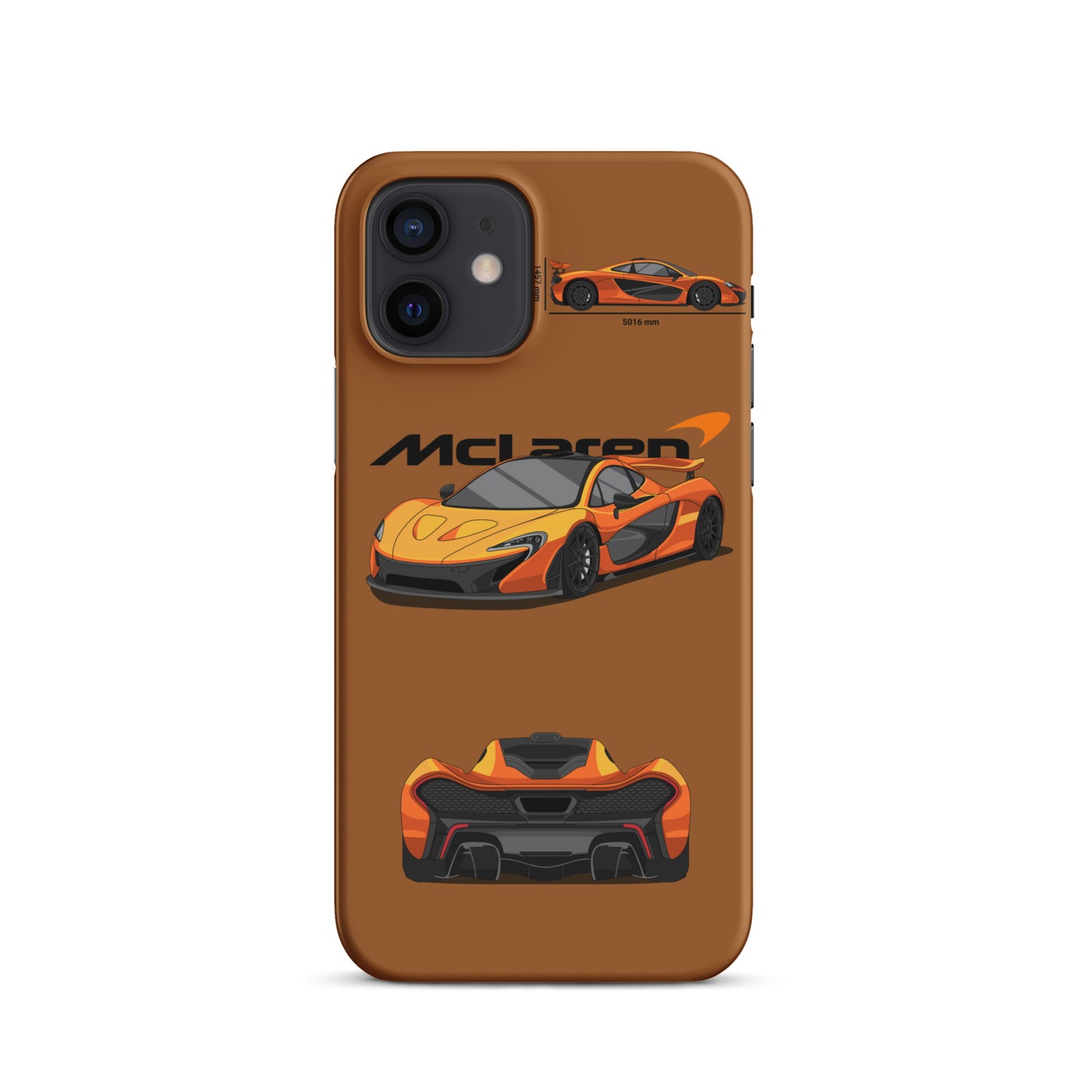 Mclaren P1 Snap case for iPhone® (Orange)