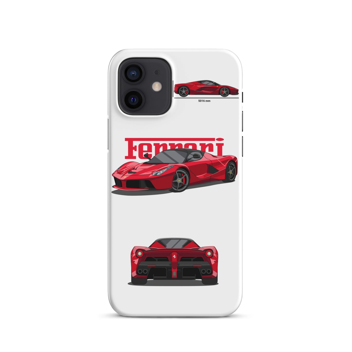 Ferrari LaFerrari Snap case for iPhone® (White)