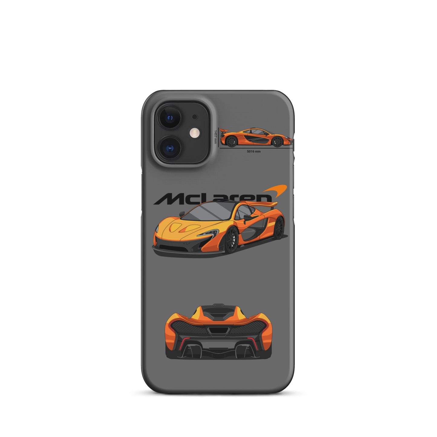 Mclaren P1 Snap case for iPhone® (Grey)