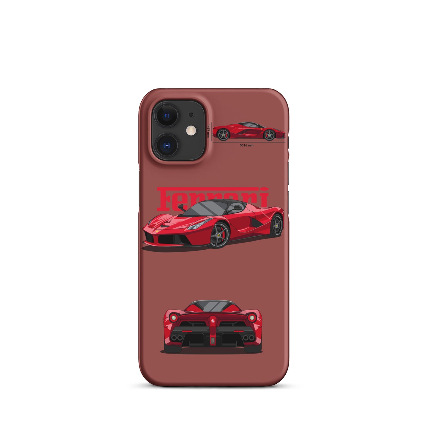 Ferrari LaFerrari Snap case for iPhone® (Garnet)