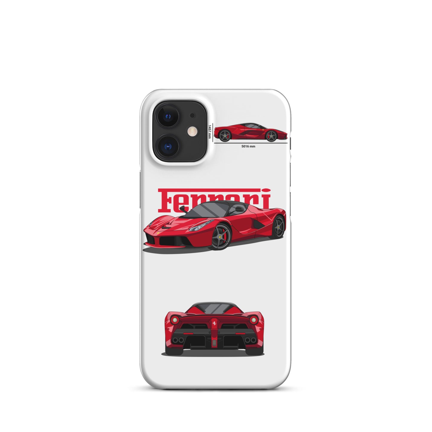 Ferrari LaFerrari Snap case for iPhone® (White)