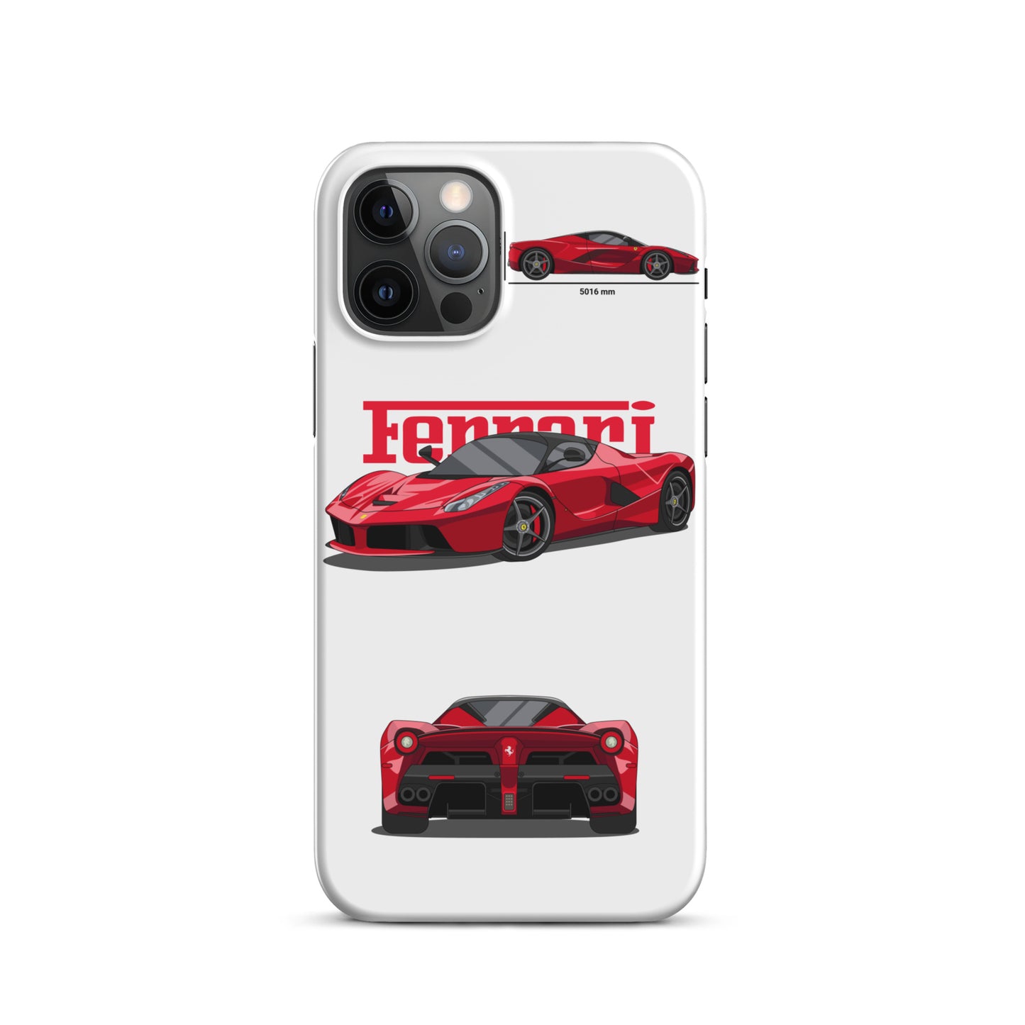 Ferrari LaFerrari Snap case for iPhone® (White)