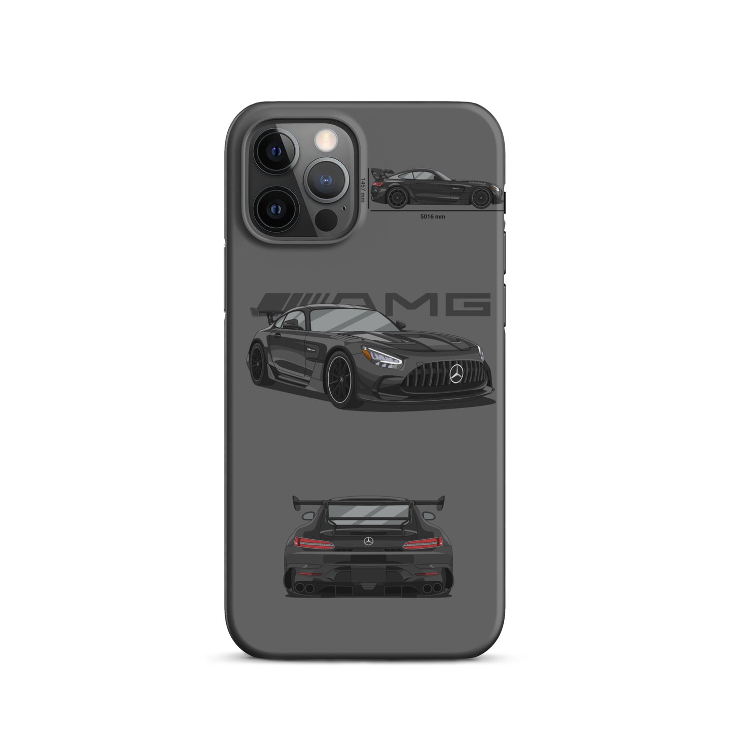 AMG GT Black Series Snap case for iPhone® (Grey)