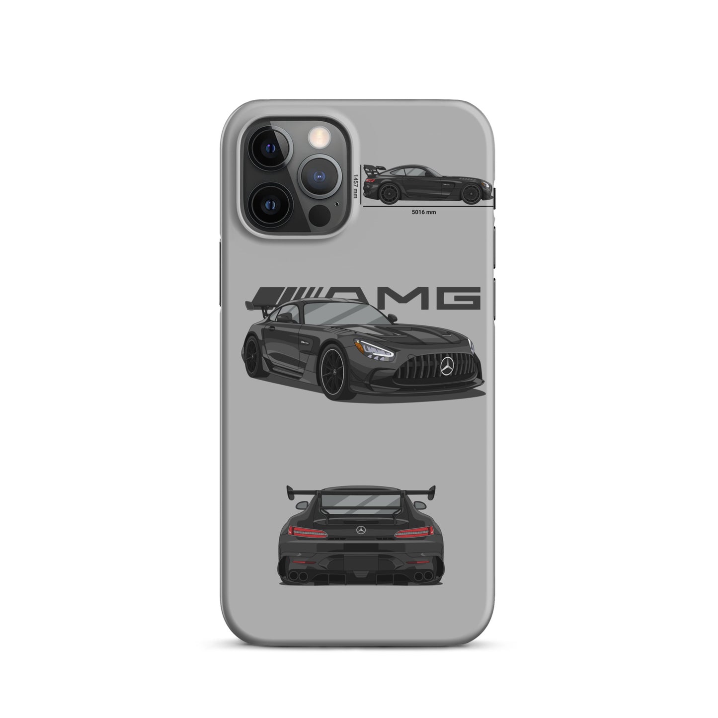 AMG GT Black Series Snap case for iPhone® (Light Grey)