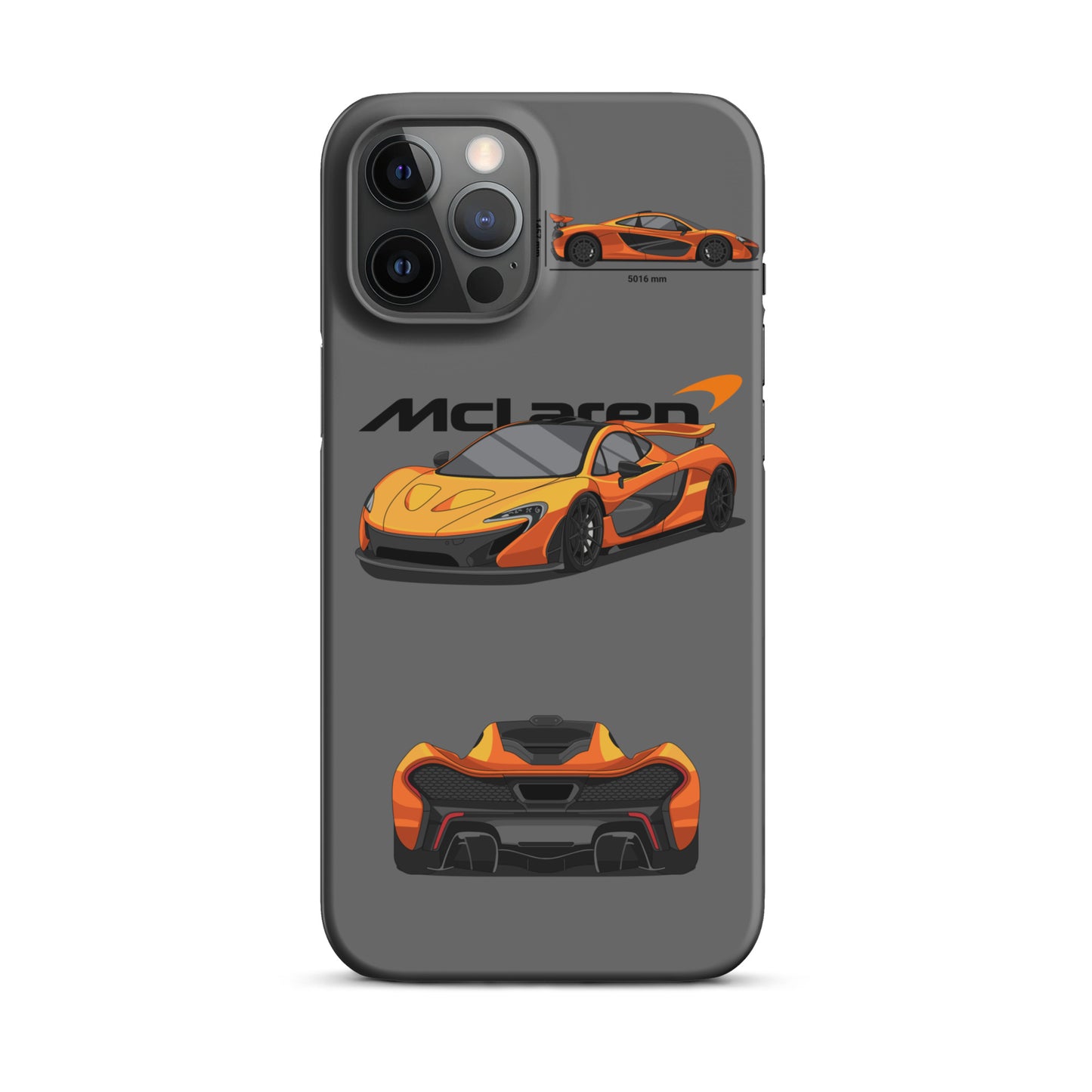 Mclaren P1 Snap case for iPhone® (Grey)