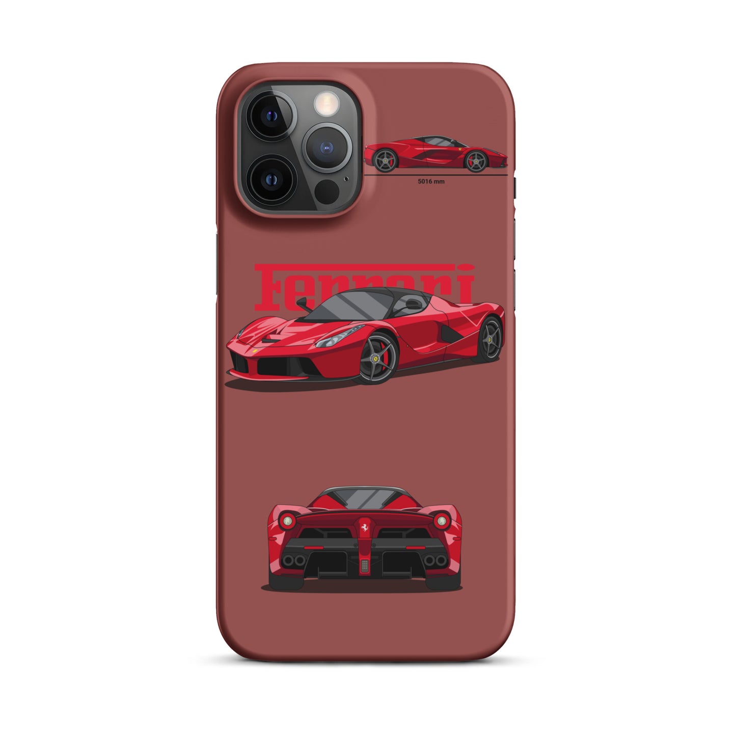 Ferrari LaFerrari Snap case for iPhone® (Garnet)