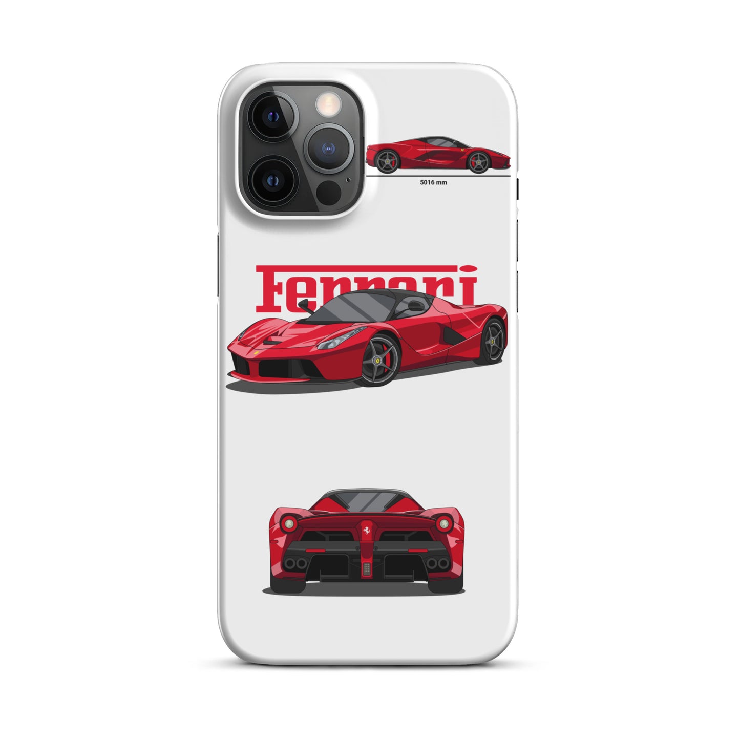 Ferrari LaFerrari Snap case for iPhone® (White)