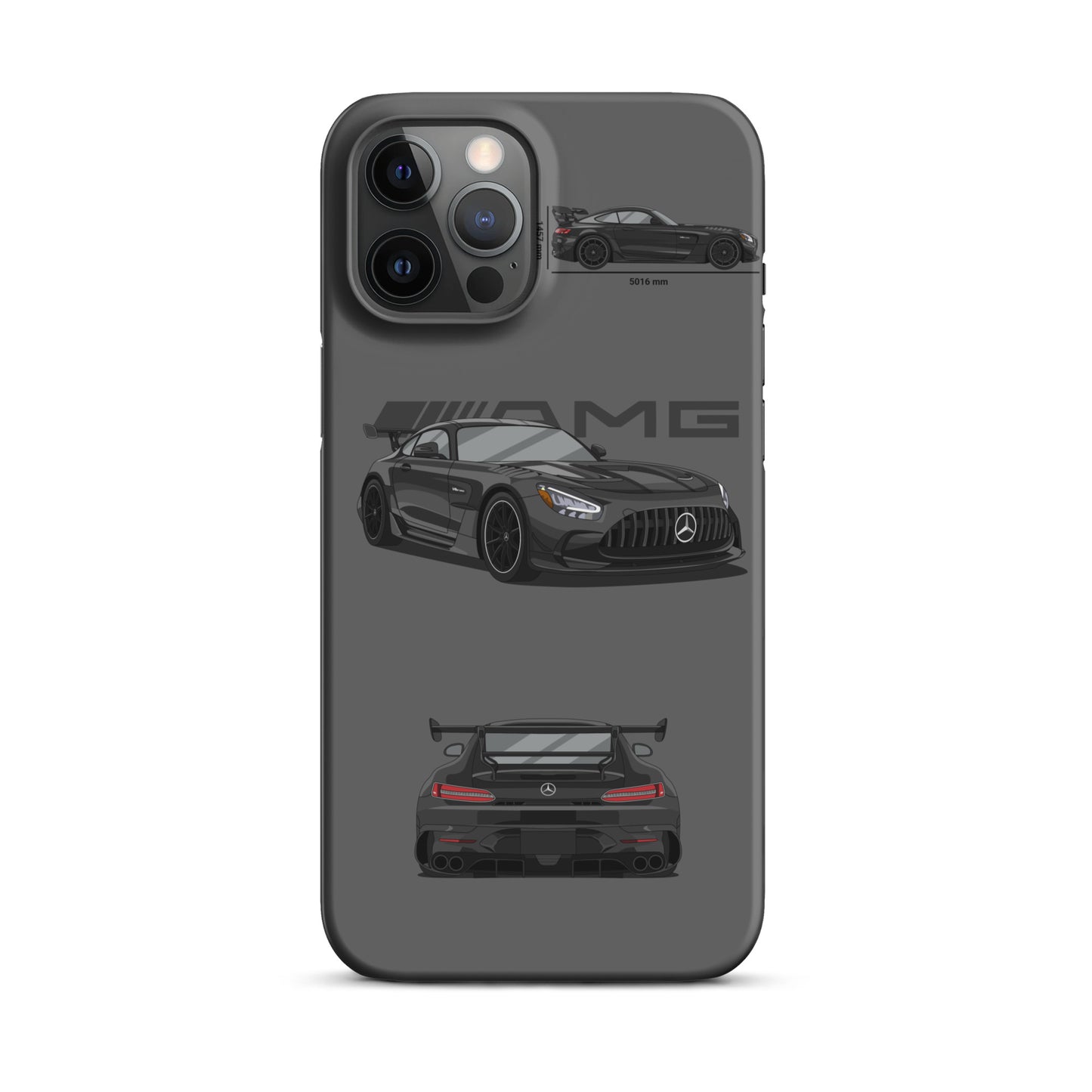 AMG GT Black Series Snap case for iPhone® (Grey)