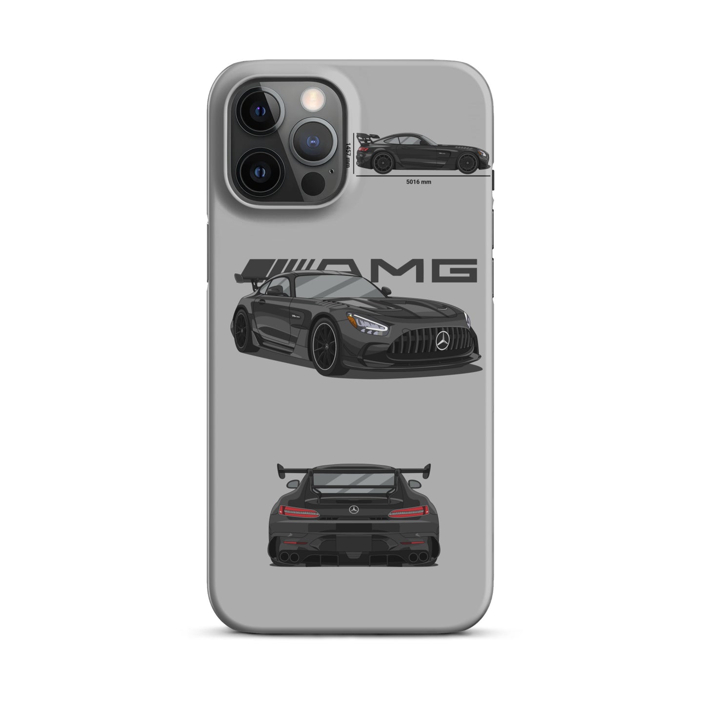 AMG GT Black Series Snap case for iPhone® (Light Grey)