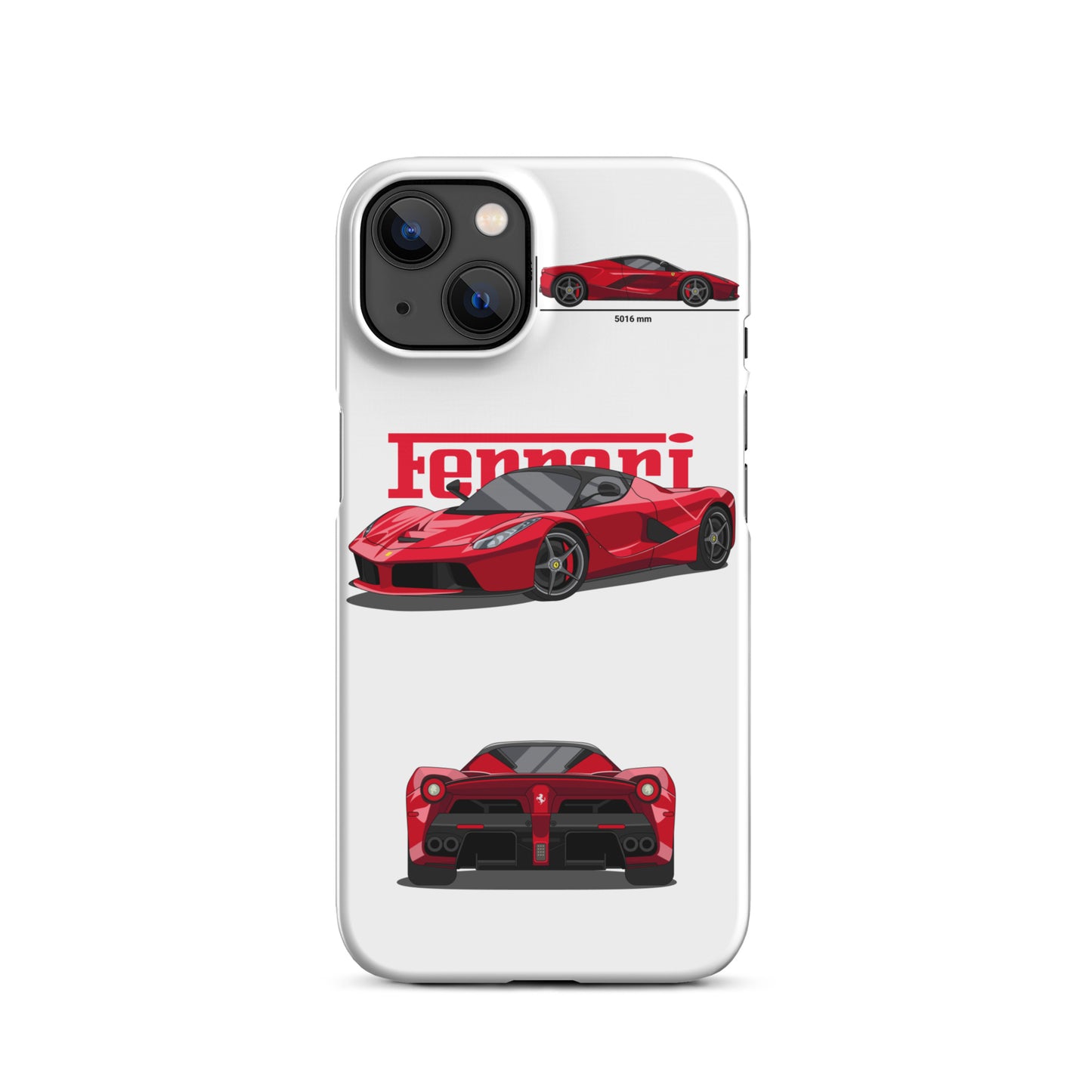 Ferrari LaFerrari Snap case for iPhone® (White)