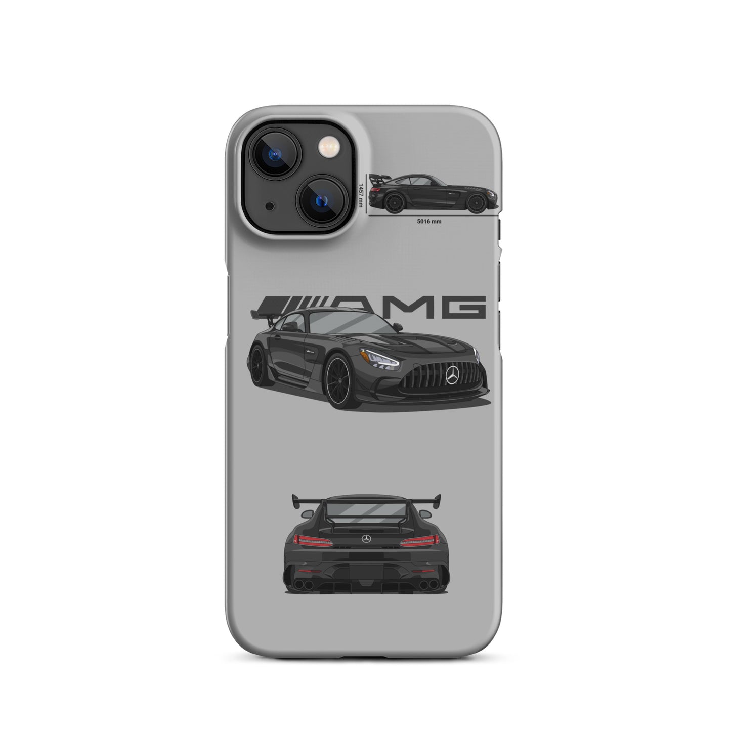 AMG GT Black Series Snap case for iPhone® (Light Grey)